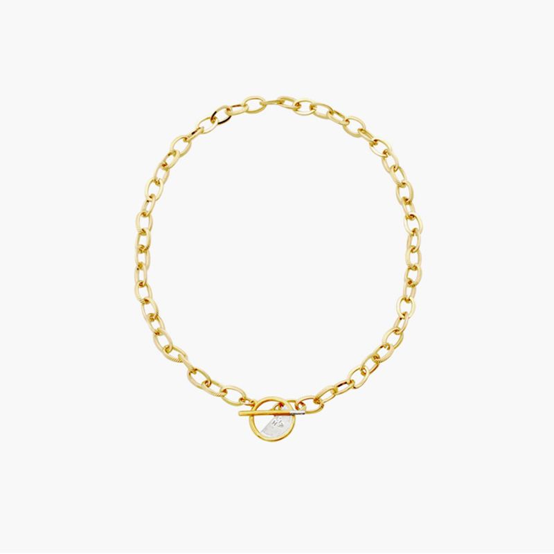 HAWHA(ハワ)の「Round Toggle Gold Necklace(Accessories)」