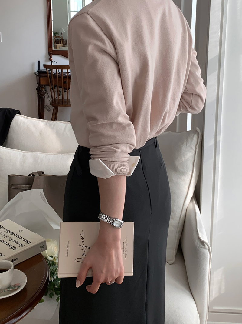 Setter Slit Belt Skirt / 4 colors