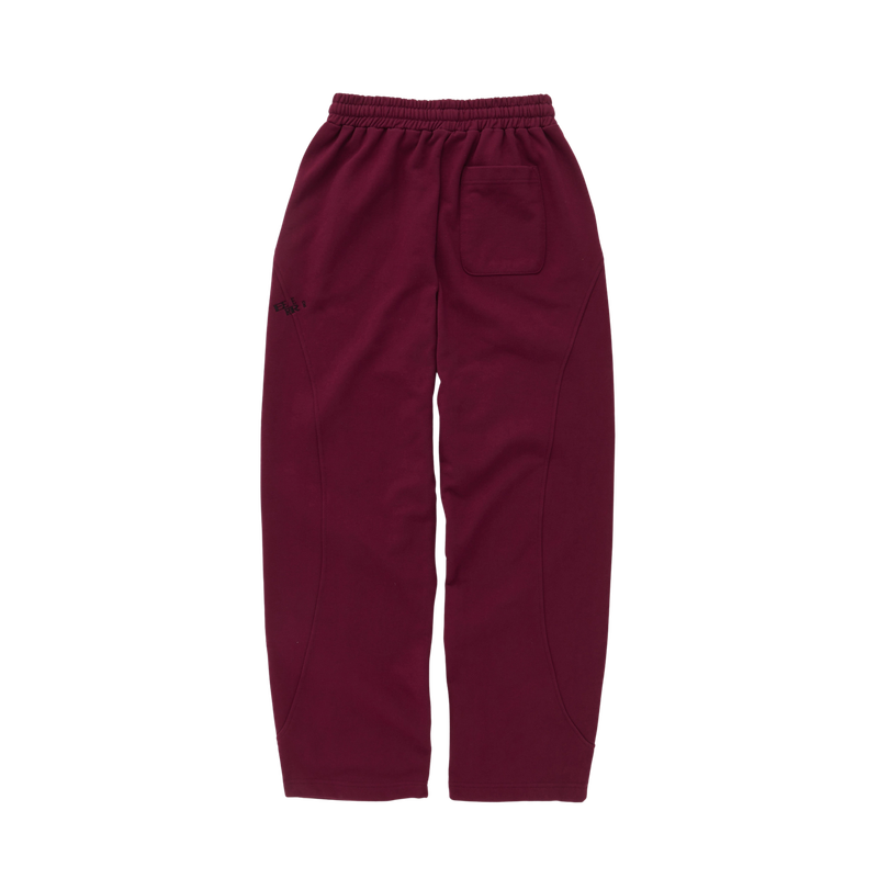 Side surfboard sweat pants (Burgundy)