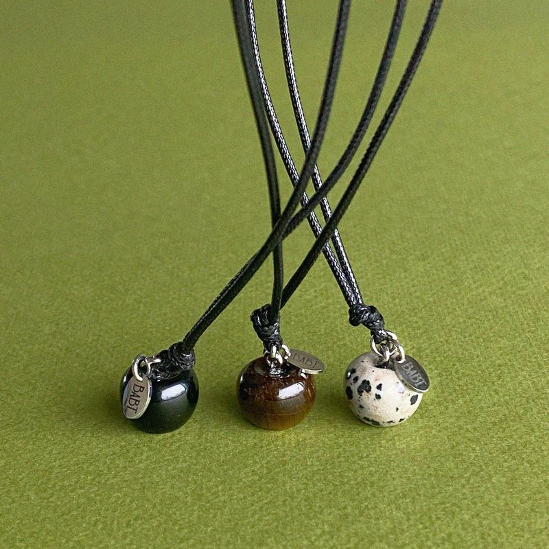 blackberry apple necklace