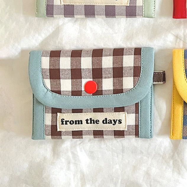 【MADE】Fabric Mini Card Wallet - S