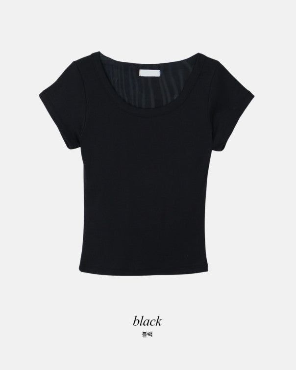 バイオウォッシングベーシックショートスリーブTシャツ(3color)