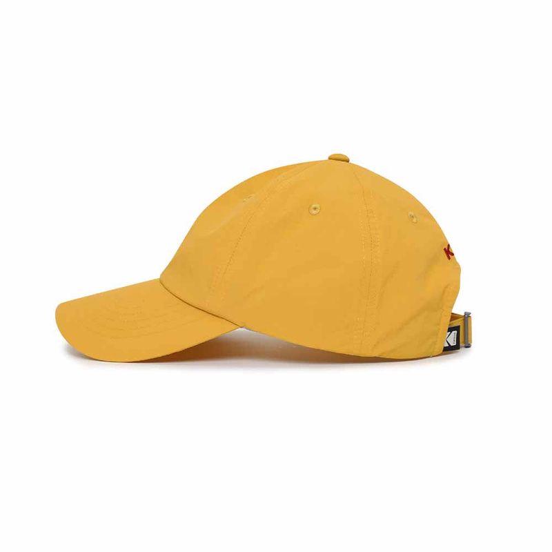 SQUARE LOGO NYLON RELAXED FIT BALL CAP【YELLOW】