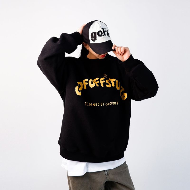 GOOFOOFSTUDIO LOGO CAP - ( Black )