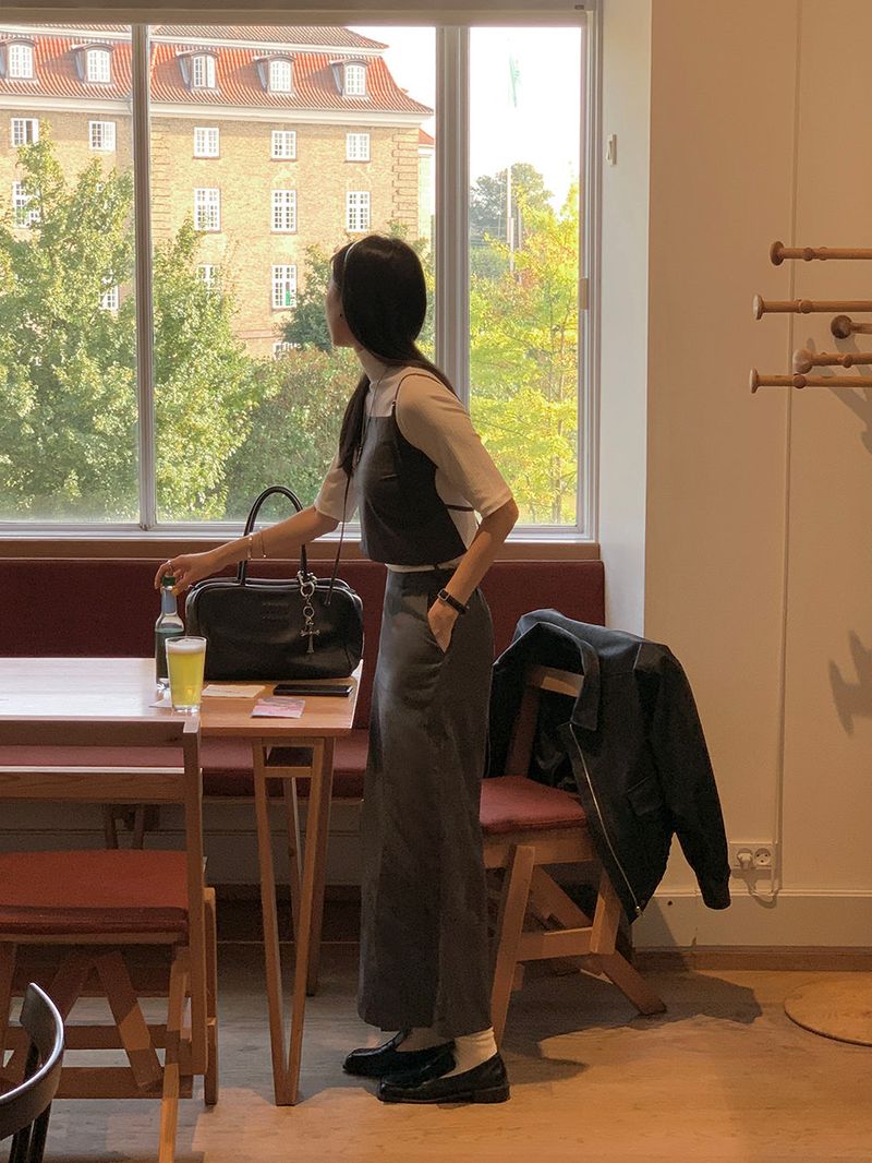 [MADE] Atte Half Turtleneck T-shirt