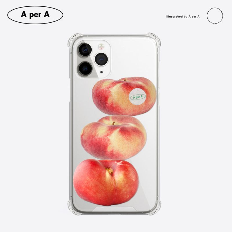 A per A(エイパーエイ)の「Flat Peach Grocery(Smartphone Accessories)」