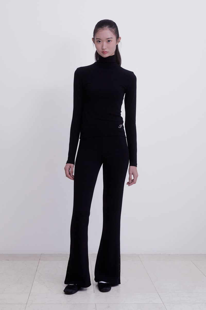 Warm up turtleneck top (3COLOR)