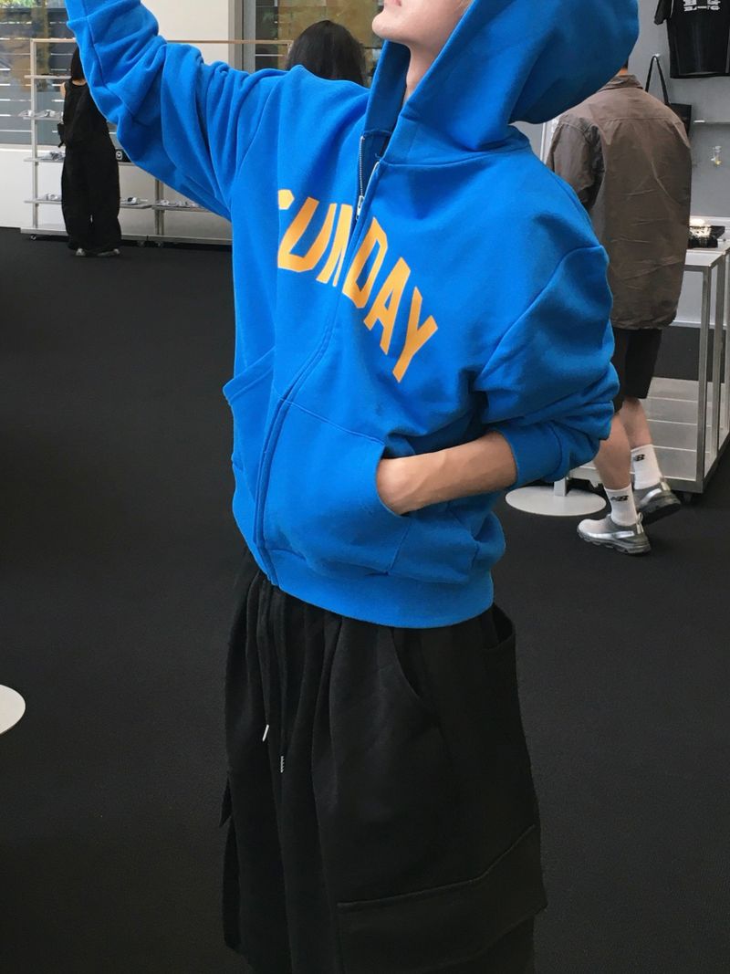 Sunday Soft Hooded Zip-up 3C