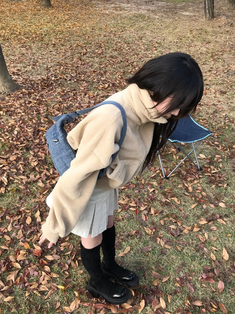 Teddy bear fleece jumper