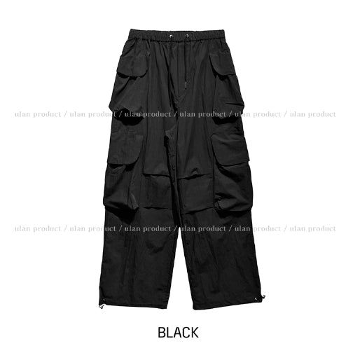 Lorna Pigment Nylon Double Cargo Pants