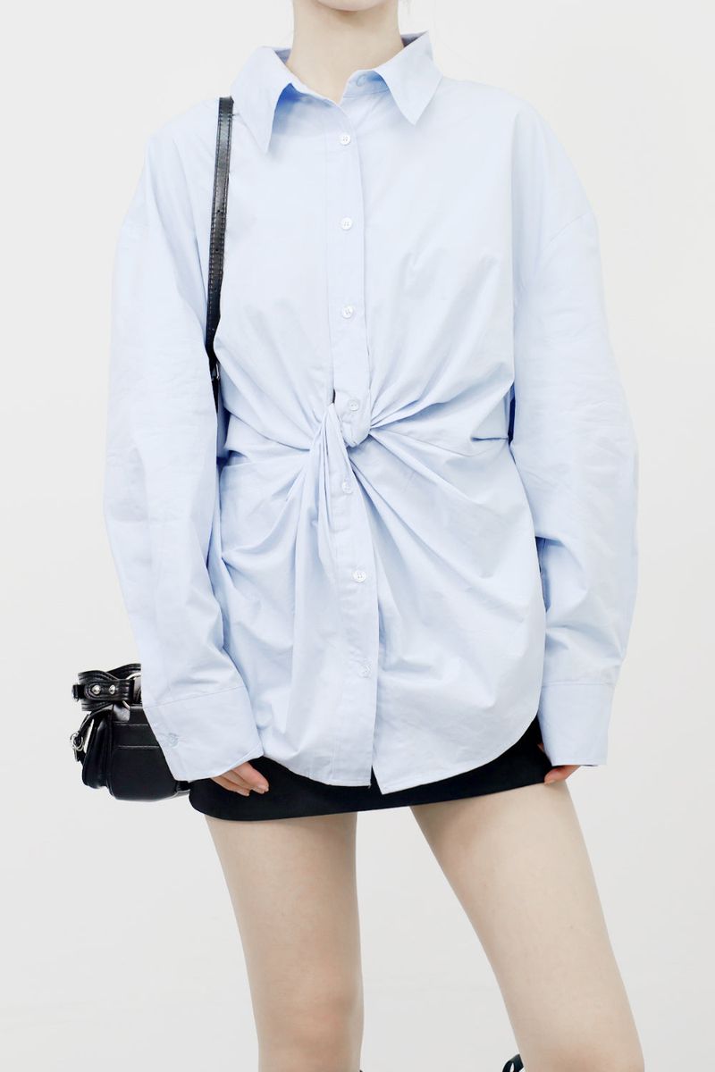 NONCODE（ノンコード）の「Ropavy Twist Shirt（Tops）」
