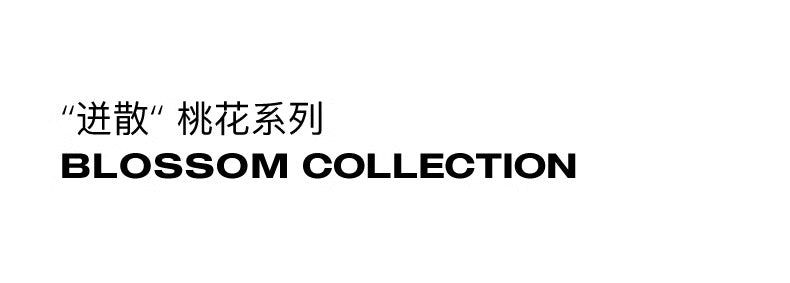 KVK ザブロッサム ピーチブロッサムシリーズ イレギュラークリスタルタッセルピアス (グリーンオパール)