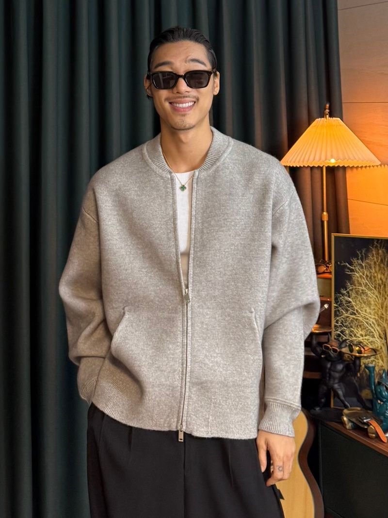Perion Round Two-Way Cardigan 5COLOR