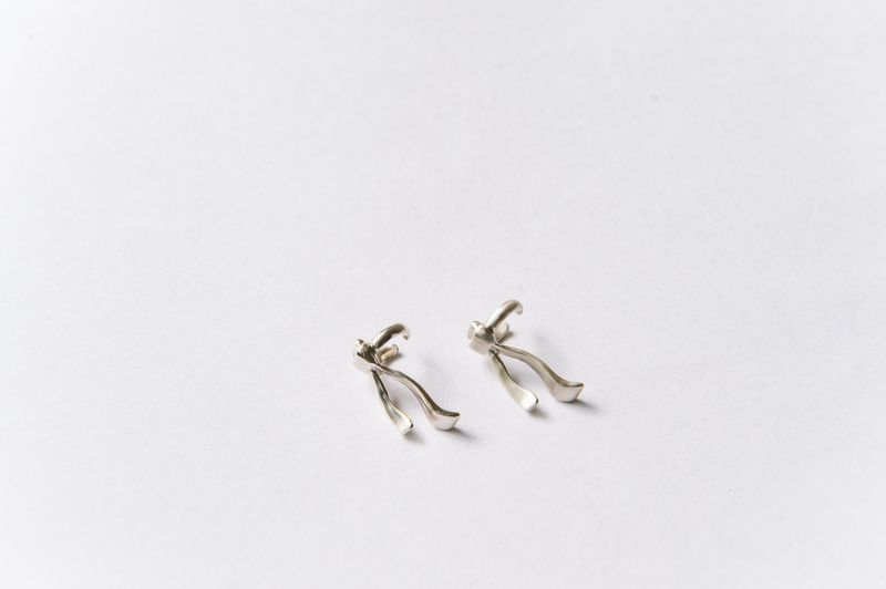 [MADE] Strap ear-cuff (silver)