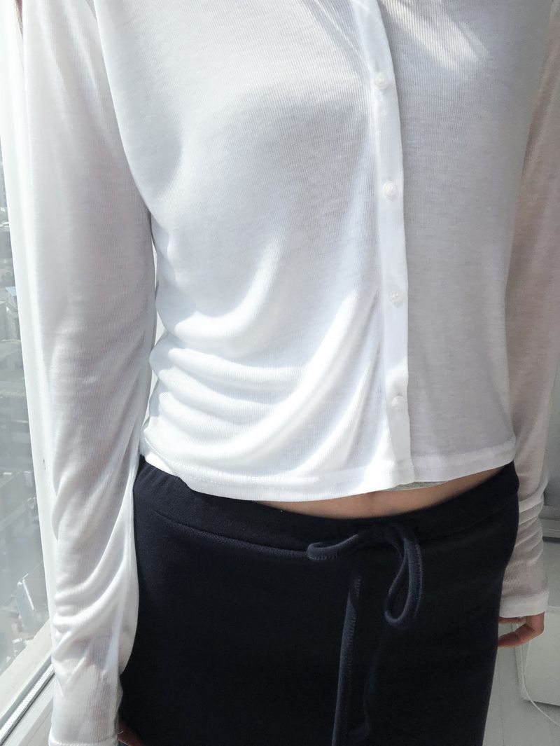 tencel sheer cadigan (3c)