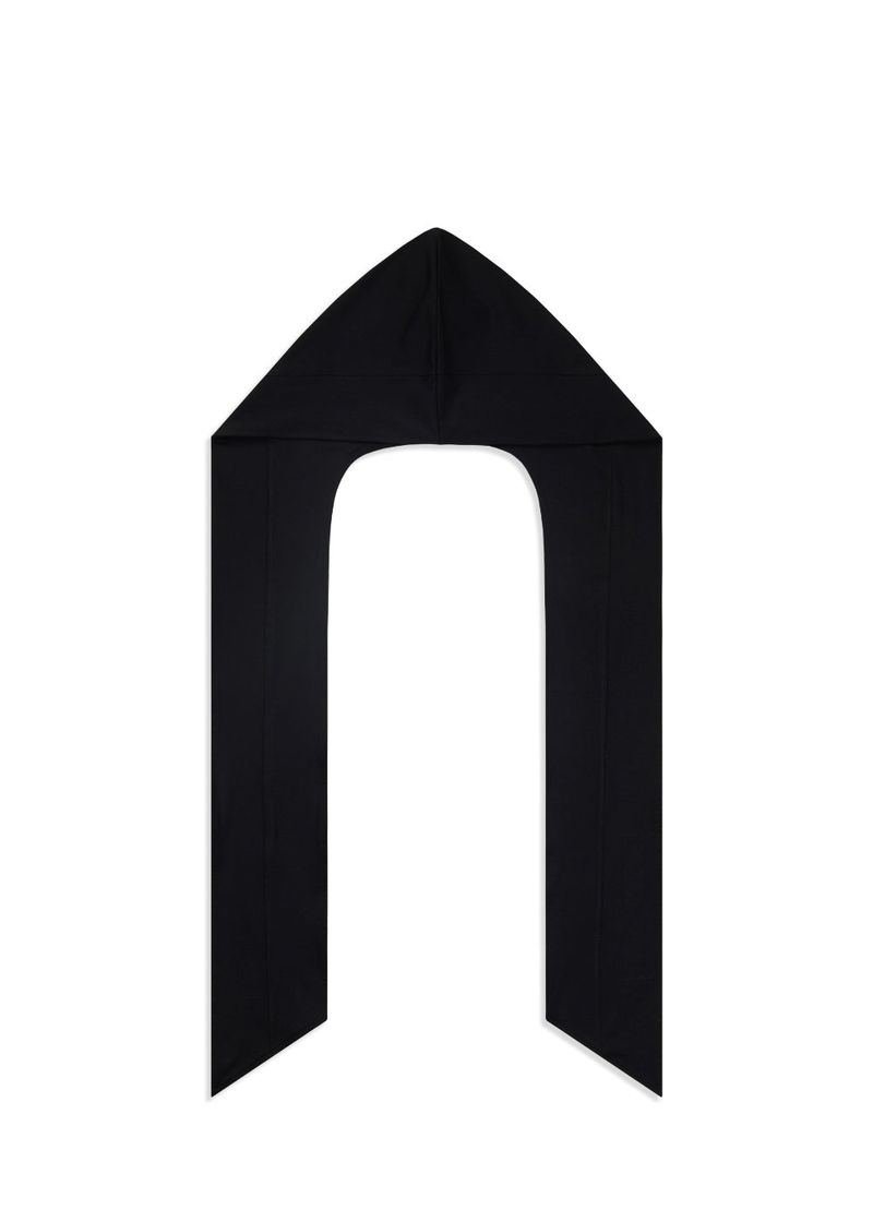 GHOST HOOD SCARF(BLACK)