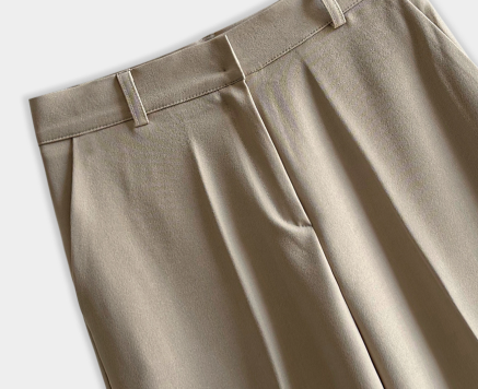 Lesen Tension Wide Slacks / 4 colors