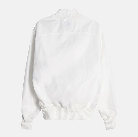 Hi-Lo Zipper Banded Jacket