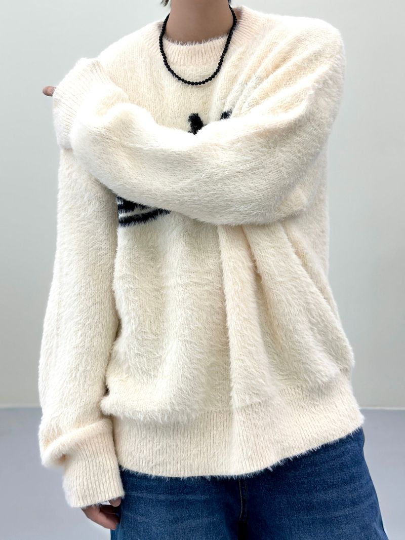 Angora Architecture Graphic Knit 5C