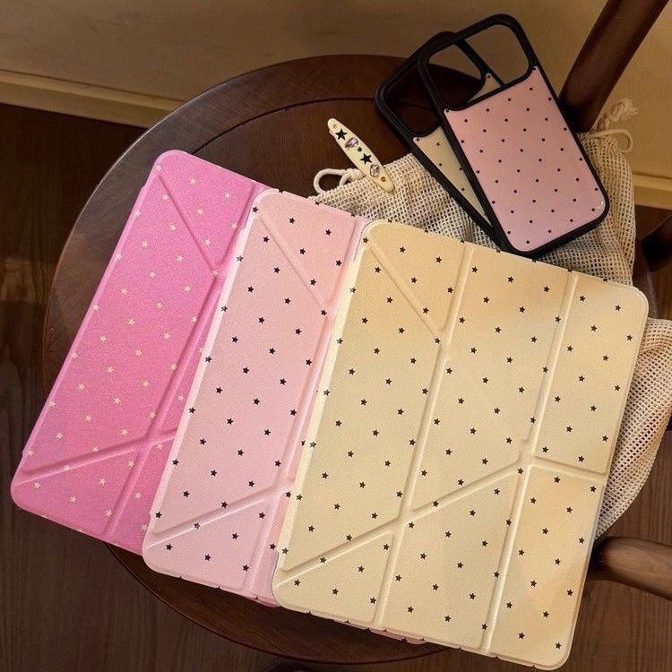 Maison De Theca（メゾン デ テカ）の「ミニ スター パターン パステル iPad プロテクティブ ケース（スマホグッズ/小物）」
