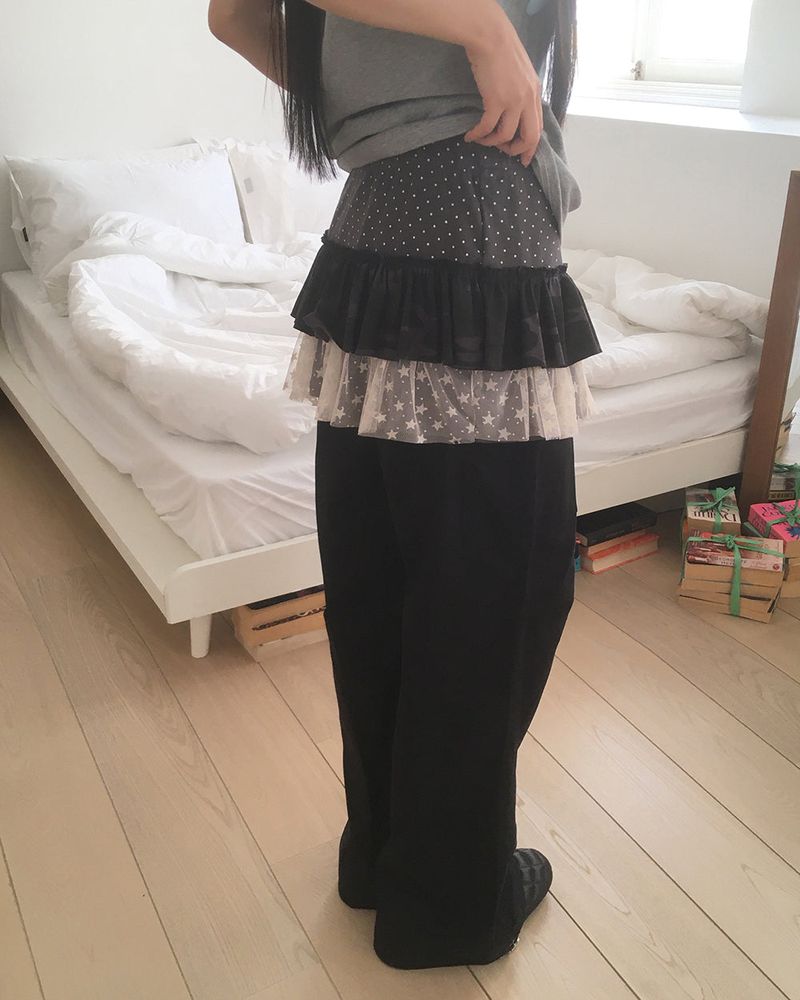 Mudeen Two-Way Wide Cotton Cargo Pants