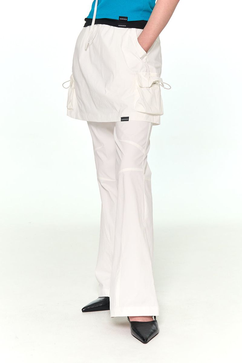 COLORS SKIRT PANTS (WHITE)