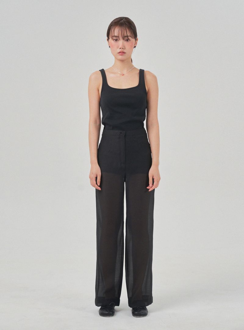 rram（アラーム）の「Clear pants (black)（Pants）」