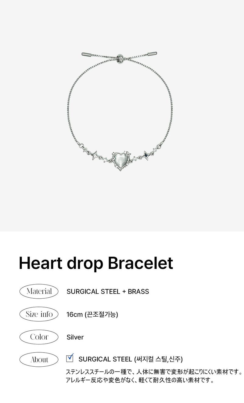 Heart drop Bracelet