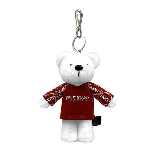 Teddybear T-shirt keyring [9EA]