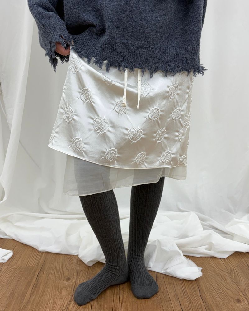 Snug Knit Tights (2colors)