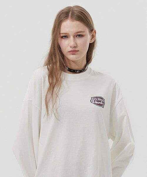 KIRSH（キルシー）の「ROCK N ROLL LONG SLEEVE [WHITE]（Tops）」