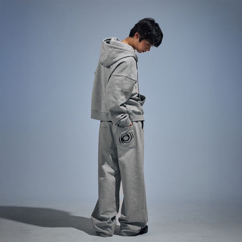 BGBB Zip-Up Hoodie (Gray)