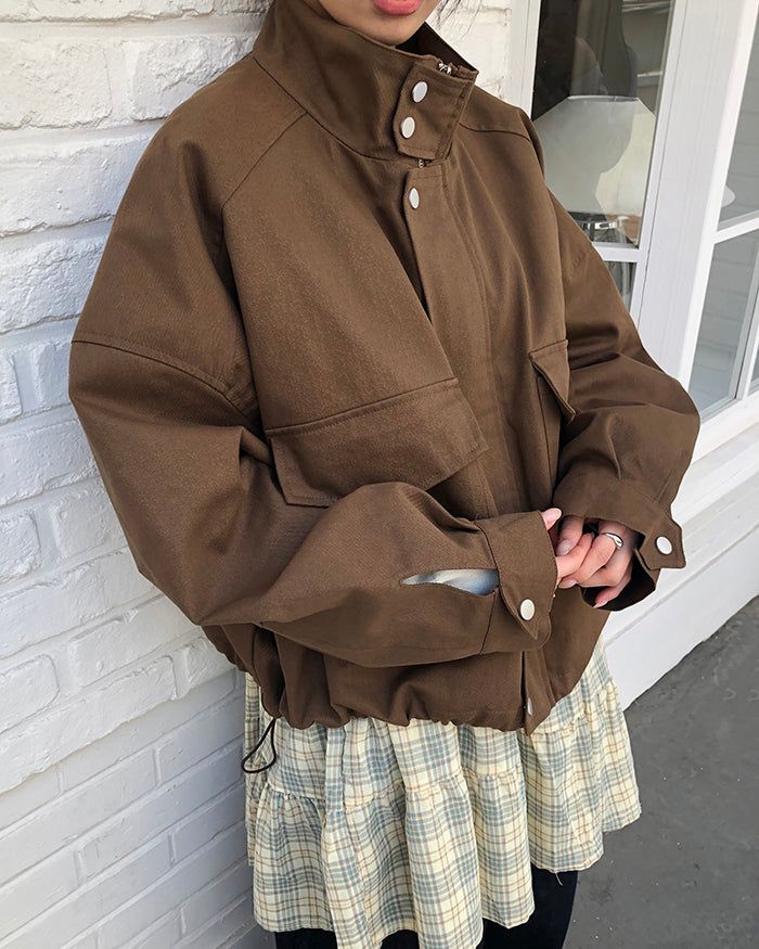 Buen Out-Pocket Boxy Field Jacket