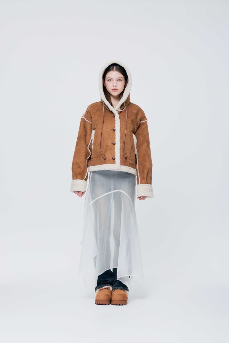 ARIKIM（アリキム）の「ADORABLE HOOD MUSTANG / CAMEL（Jackets/Outerwear）」
