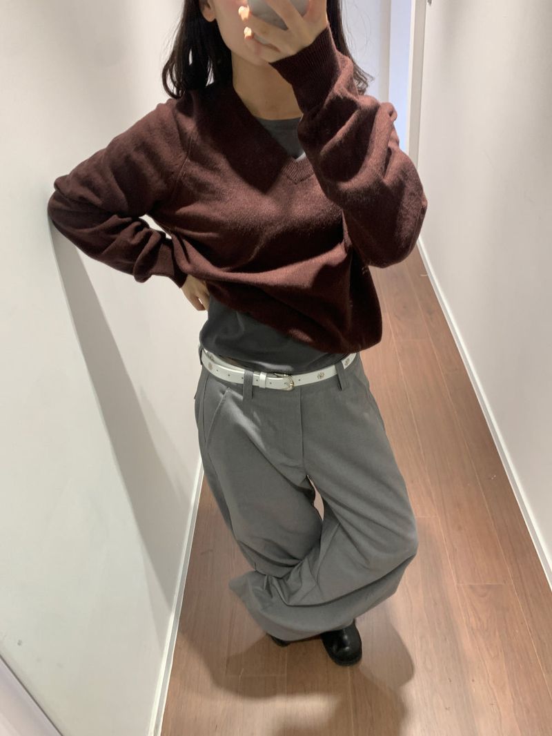Backflip satin slacks (2color)