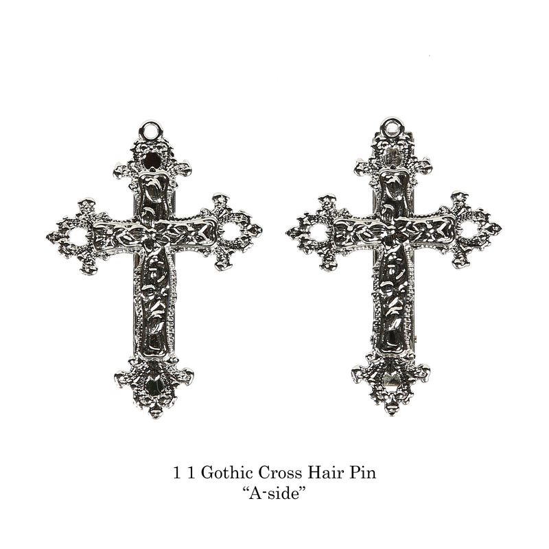 CLUT STUDIO(クラットスタジオ)の「1 1 Gothic Cross Hair Pin(Hair Accessories)」