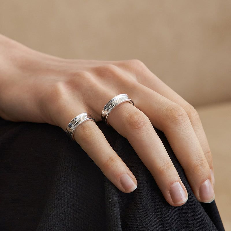 FLIT（フィリット）の「SAND DUNE RING (S) (SILVER)（Accessories）」