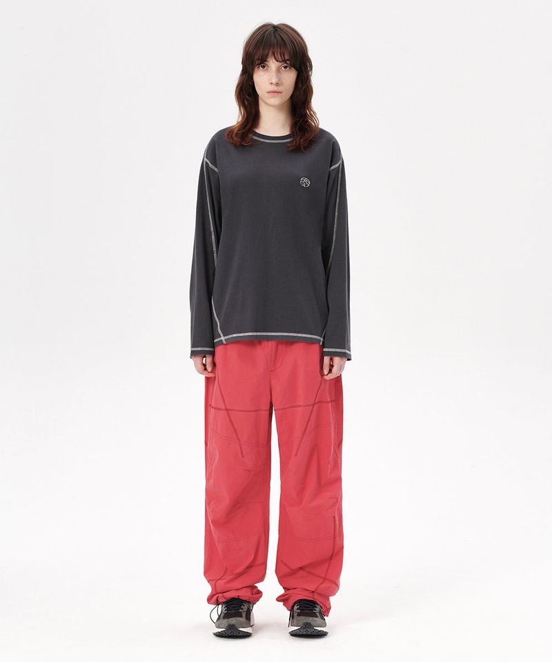 COVER STITCH PARACHUTE PANT