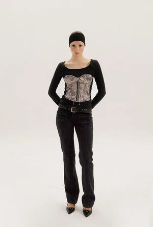 Alma black jeans