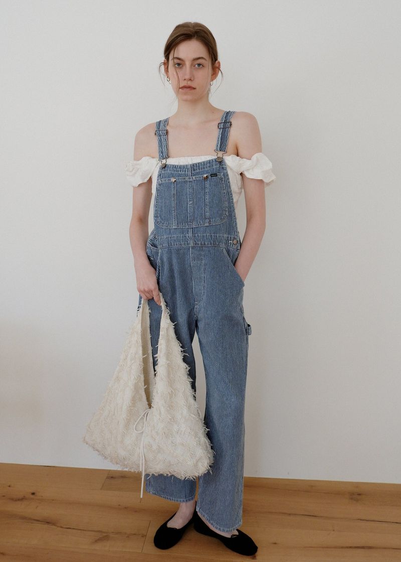 VOOR(ボル)の「Jeanne Fringe Shoulder Bag_Beige(Bags)」