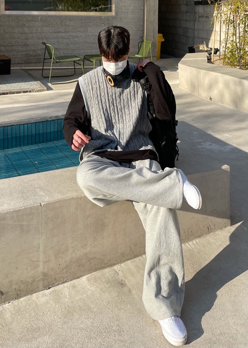 EDEN ONETUCK TRAINING PANTS(4COLOR)