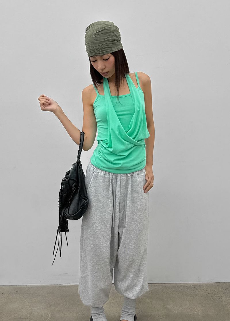 BLACKUP（ブラックアップ）の「[MADE] Kumel Layered Halter Sleeveless（Tops）」