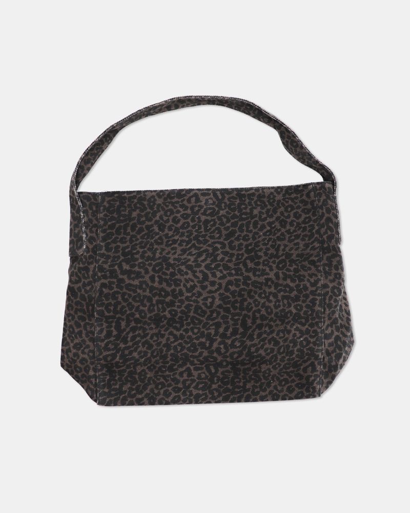 Kiril Leopard Print Hobo Shoulder Bag