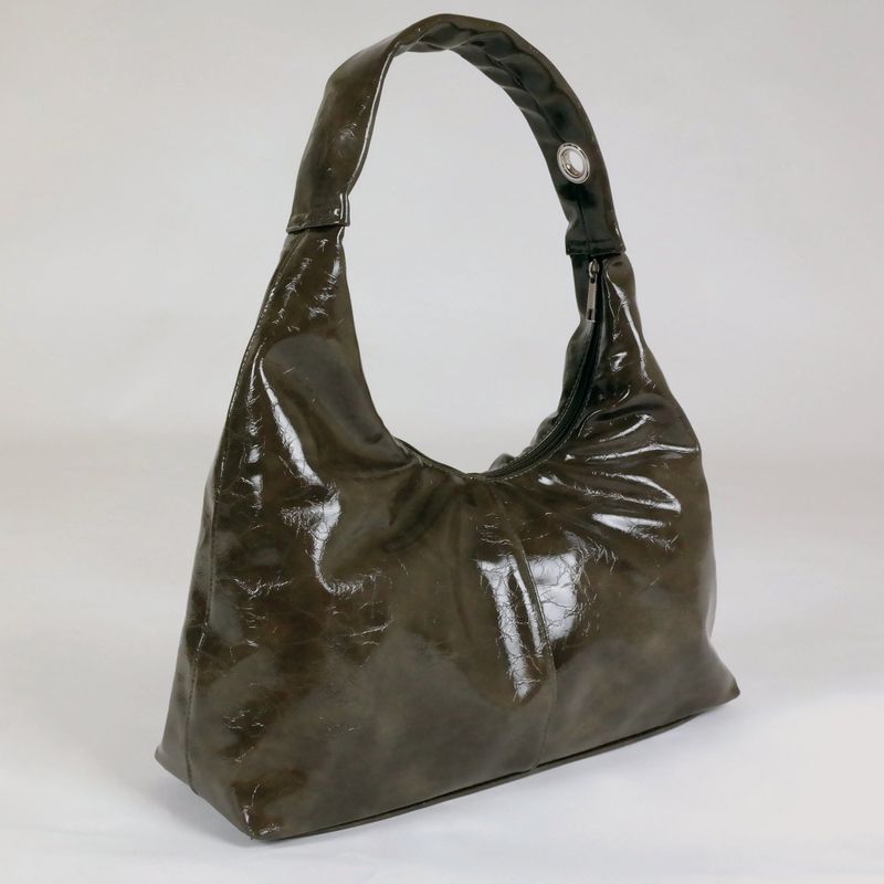 meetmetmeet(ミートメットミート)の「meringue gloss khaki(Bags)」