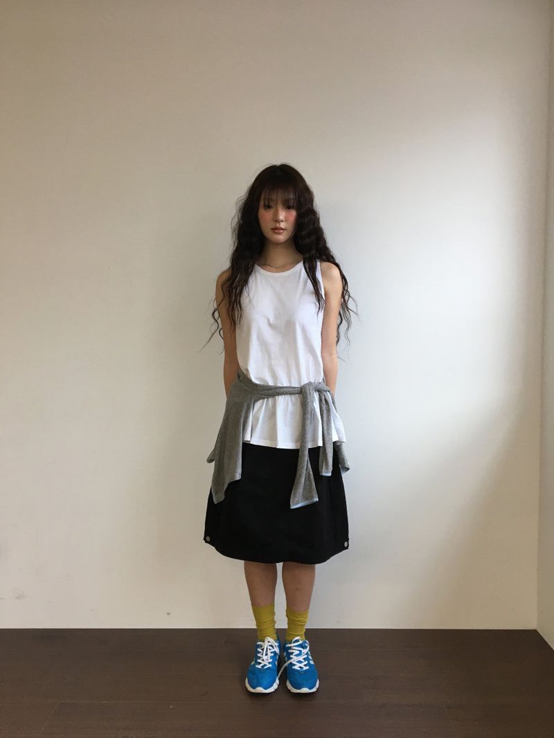 DUGGY（ダギー）の「アンティーク フリル スリーブレス トップ (4color)（トップス）」