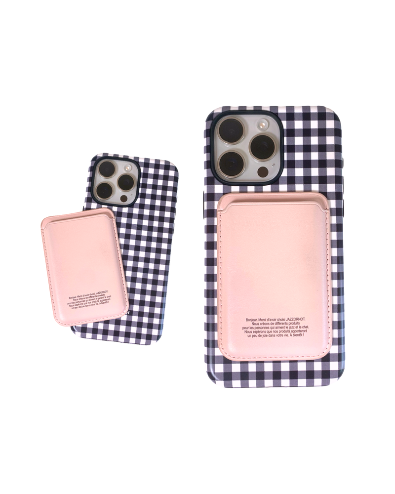 Check Case Rosy Wallet Set