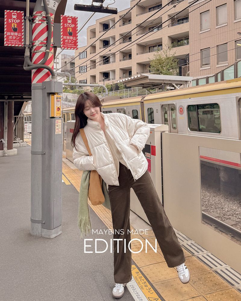 MAYBINS(メイビンス)の「【MADE】コーデュロイストレートパンツ(パンツ)」