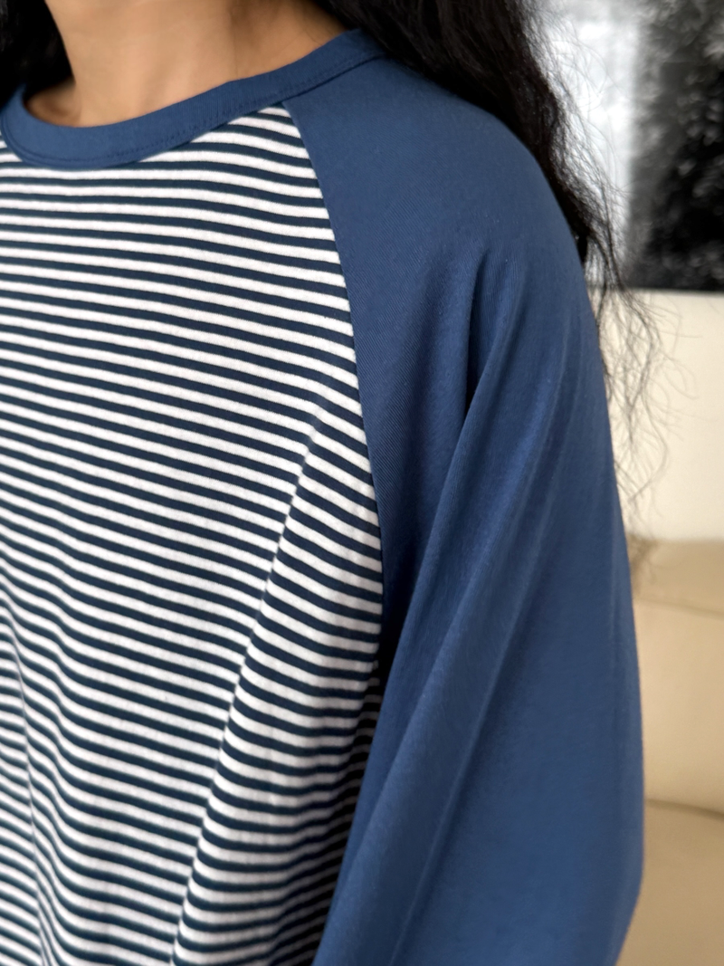 raglan stripe T
