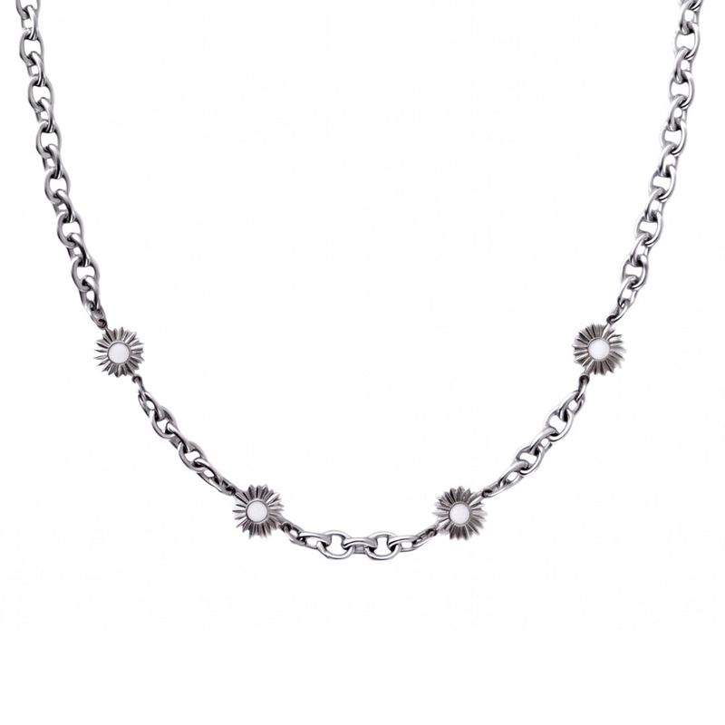 Artic Necklace Shell White