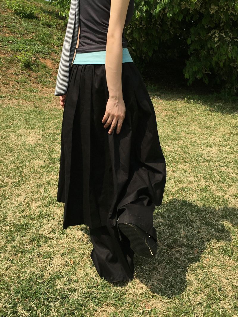Coco Layered Skirt Pants (2c)